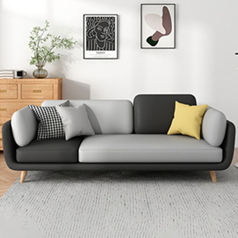 Zeitgenössischer Kissen Top Arm Liege Liebesseat für Wohnzimmer