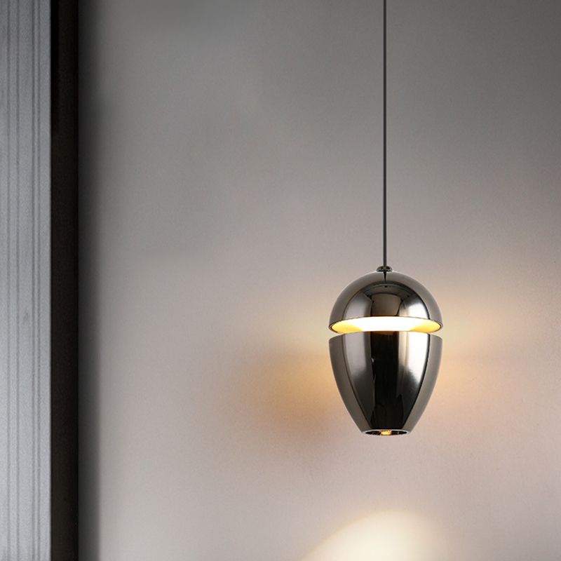 Pendentif géométrique en aluminium Light moderne LED coloré pendentif suspendu pour le salon