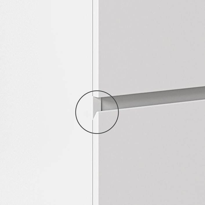 Artificial Wood Living Room Sideboard Cabinet Modern Buffet Server Cabinet with Drawers