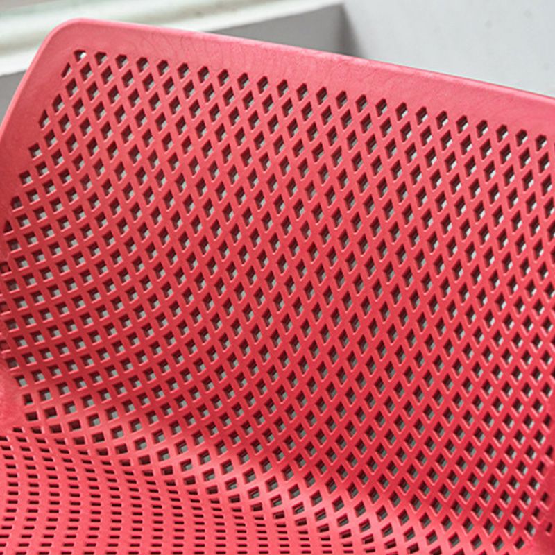 Nordic Style Bar-stool Plastic Counter Bar Stool with 4 Legs for Home