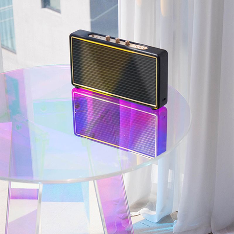 Luxurious Acrylic Side Table Round/Oval Side End Snack Table