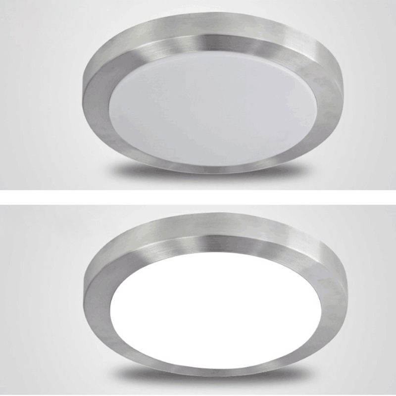 Luz de montura de color de plata de color de plata de color de plata de montaje en superficie de metal