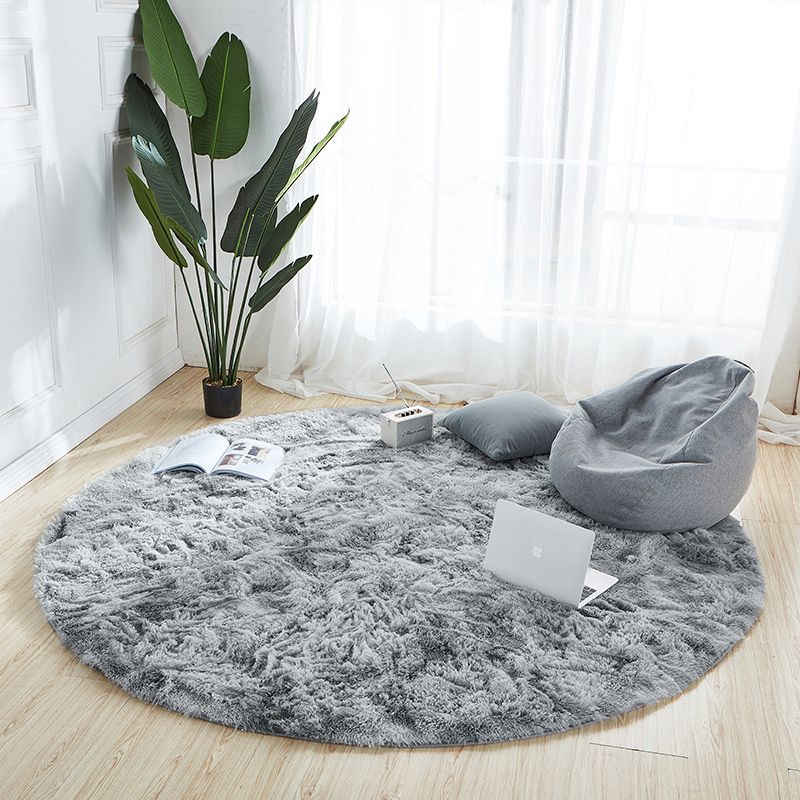 Komfort Schlafzimmer Teppich mehrfarbige Krawattenfarbstoff Teppich Flauschiger Anti-Schlupf-Rückschlag Teppich