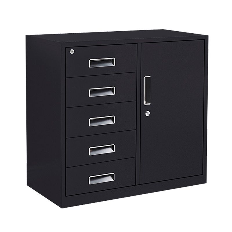 Modern Style File Cabinet Metal Frame Lock Storage Filing Cabinet
