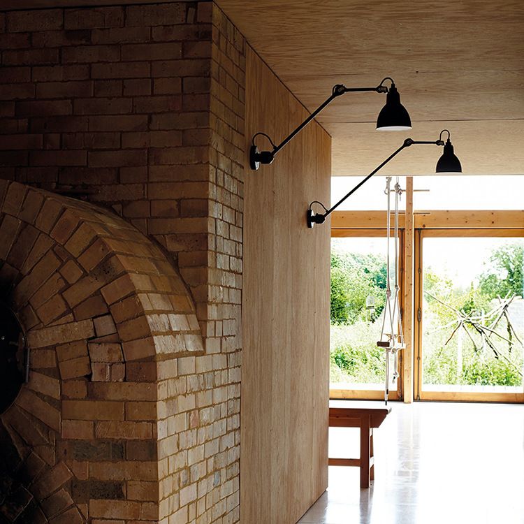 Postmoderne Schüssel Schatte Wandleuchter Metal 1 Leichte Leuchten für Hotel