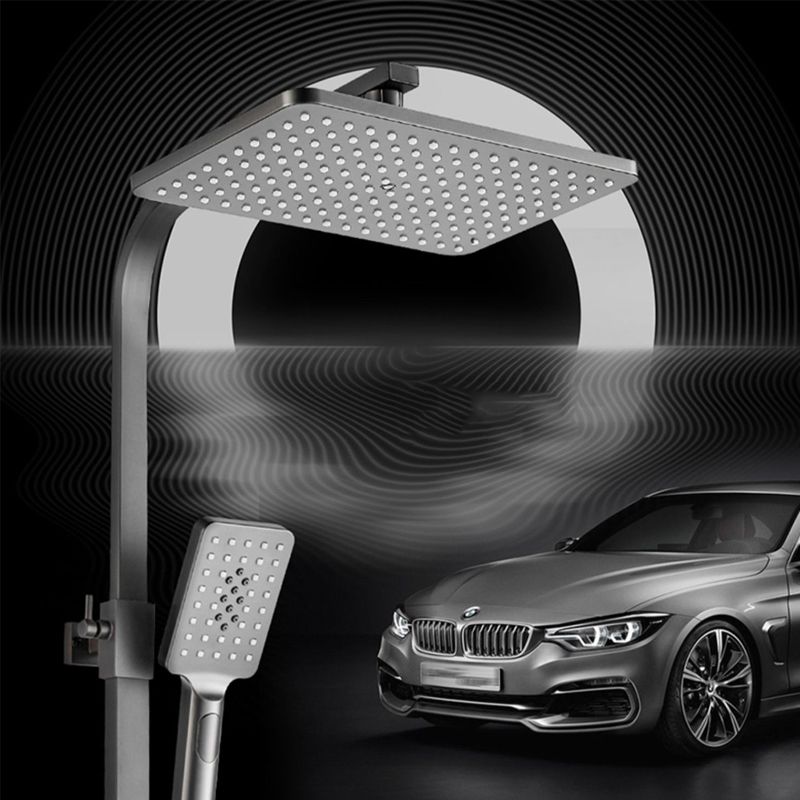 Adjustable Spray Pattern Shower Combo Metal Shower Faucet  Arm Shower Head