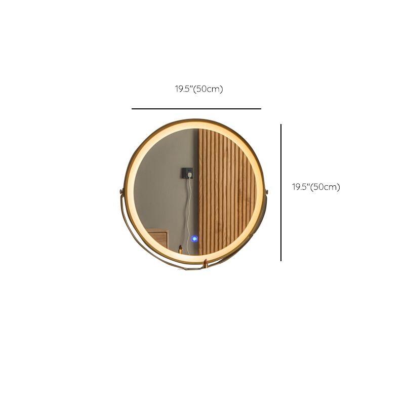 Contemporary Make-up Vanity with Drawers in Brown Rubberwood