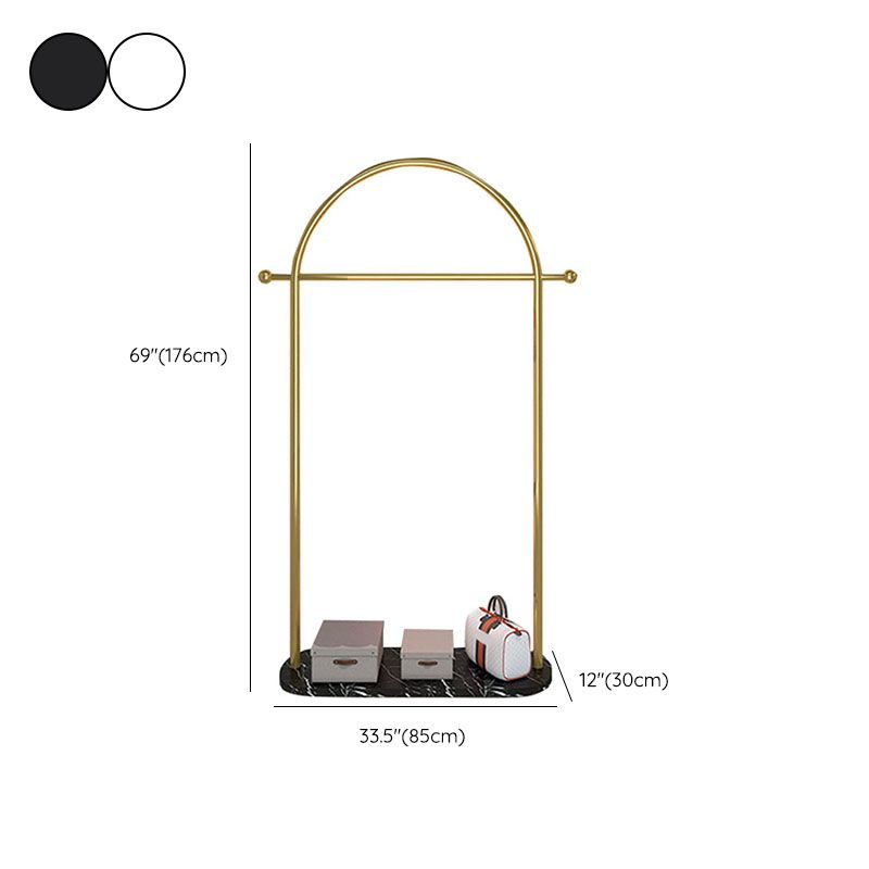 Gorgeous Metal Coat Rack Marble Bottom Coat Rack With Storage