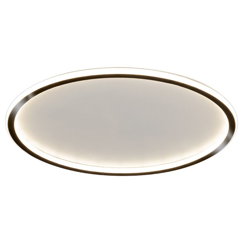 Lámpara empotrada LED ultrafina de 1 luz, nueva lámpara acrílica moderna de montaje en techo para dormitorio
