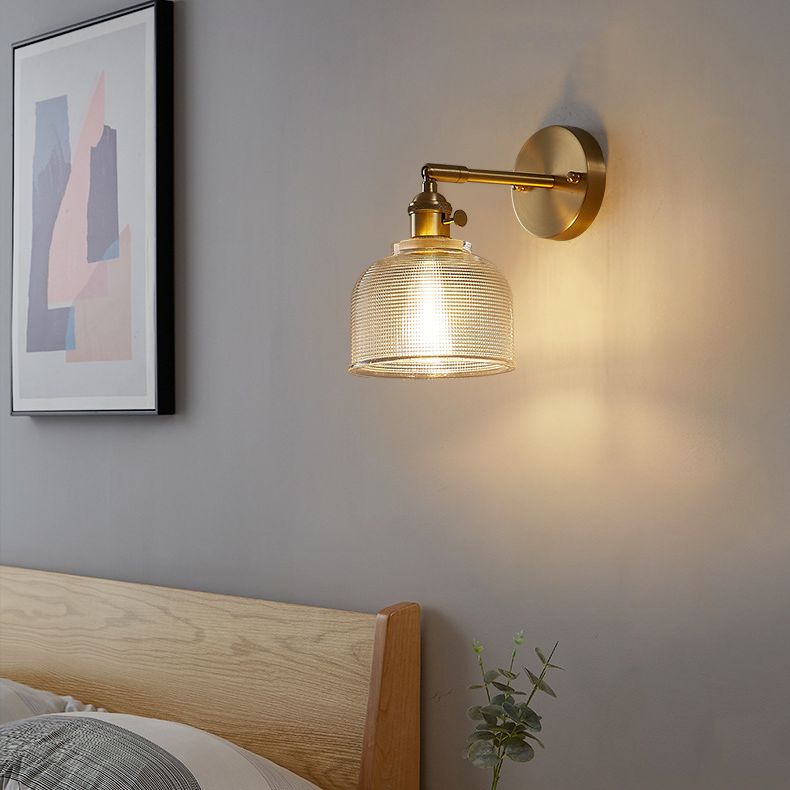 Bewaffnete Leuchtenleuchte kreative einfache Style Glass 1 Lichtleuchten