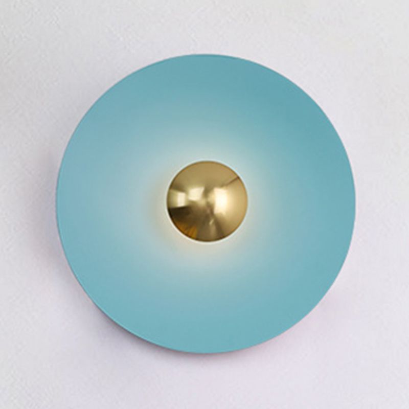 Lampes murales circulaires de style moderne métal 1 les idées d'éclairage mural clair