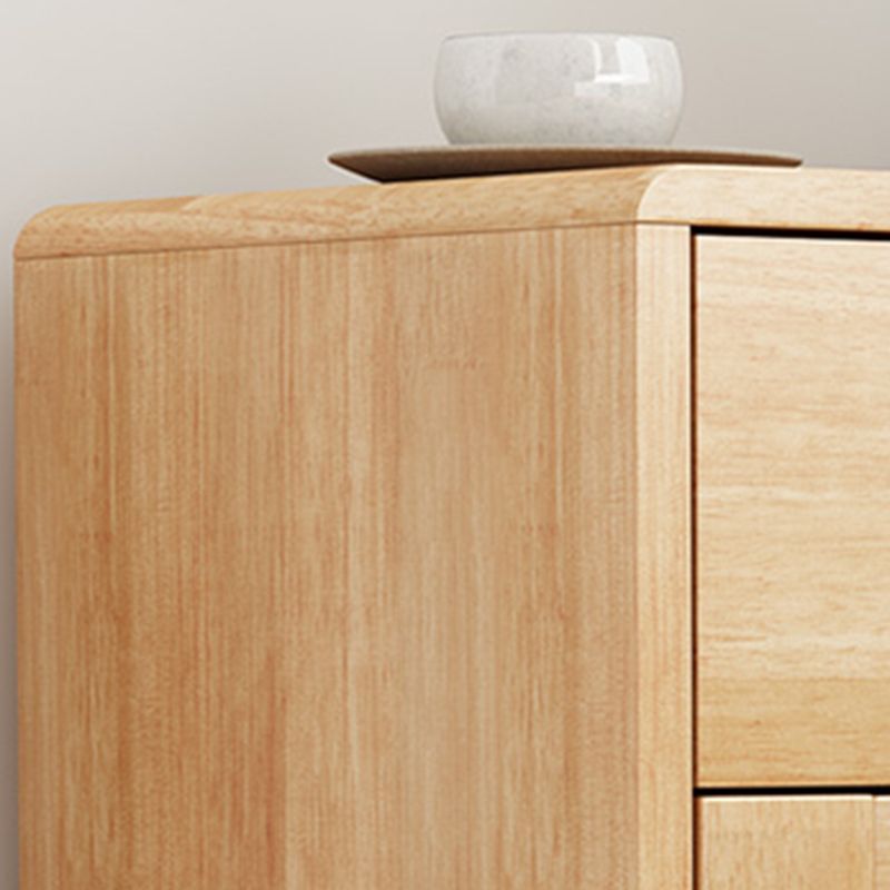 39.37" Tall 2 - Drawer Accent Cabinet Wood Storage Cabinet with 2 Doors