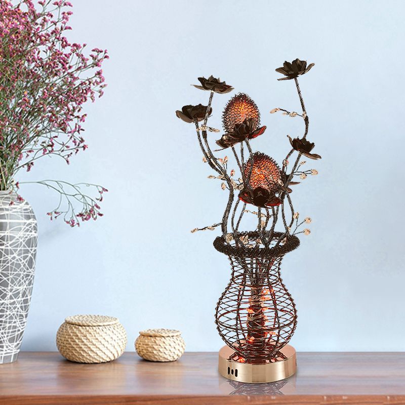 LED VASE TABLE LAMBRE DÉCOR