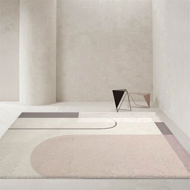 Patrón gráfico moderno alfombra del área de poliéster alfombra resistente a la alfombra resistente a las manchas para sala de estar para sala de estar