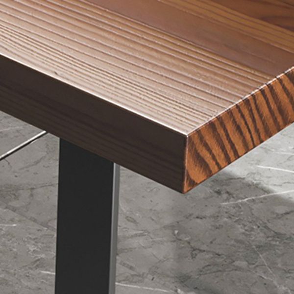 Industrial Rectangle Wood Dining Table 1/3/5/7 Pieces Dining Set for Dining Room