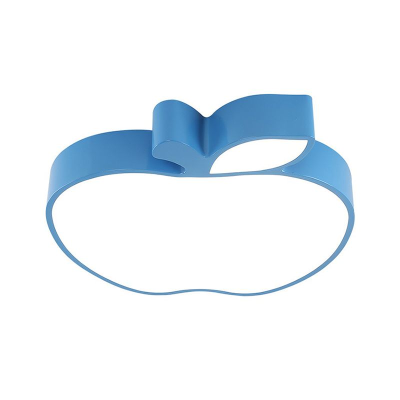 Apple Kindergarten-Unterputz-LED-Licht, Acryl-Cartoon-Decken-Unterputzleuchte in Blau