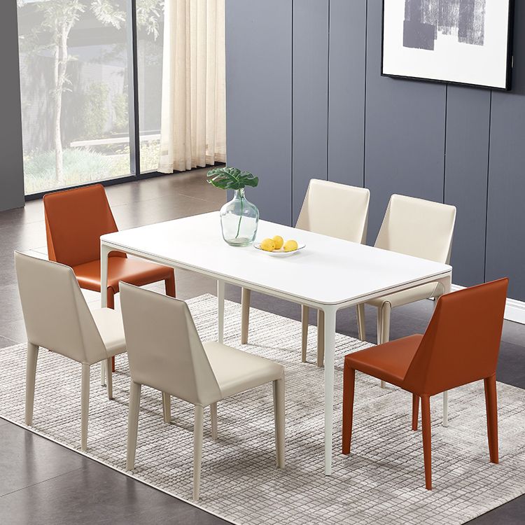 Contemporary Kitchen Dining Chairs Faux Leather Dining Chairs