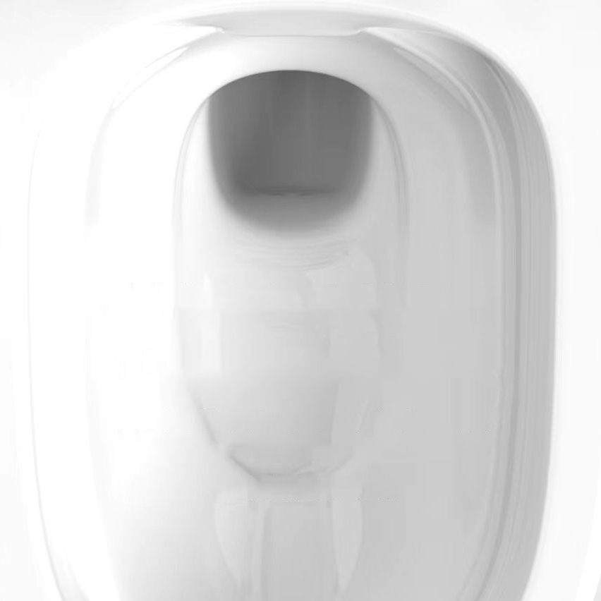 Modern Skirted Flush Toilet Ceramic Elong Floor Mount One-Piece Toilet