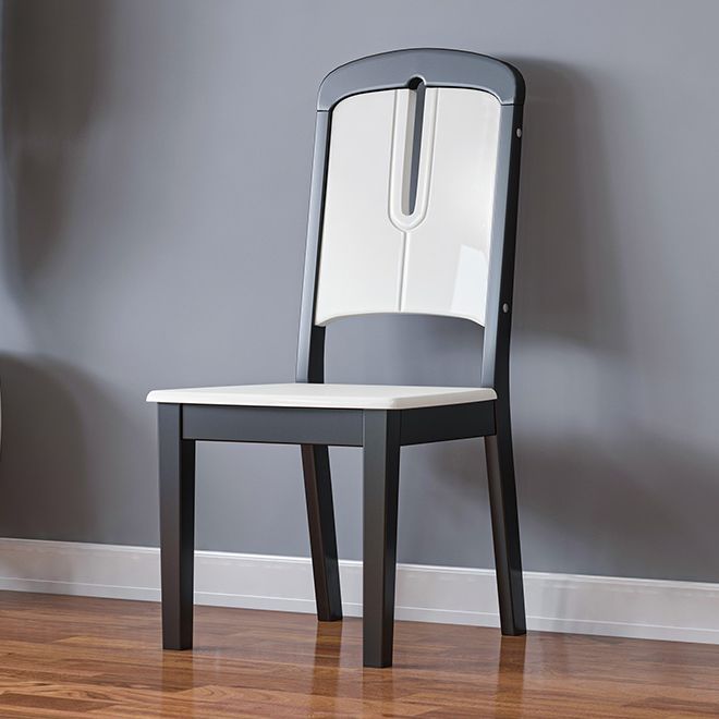Dining Room Set Modern with Sintered Stone Dining Table and Solid Wood Chairs
