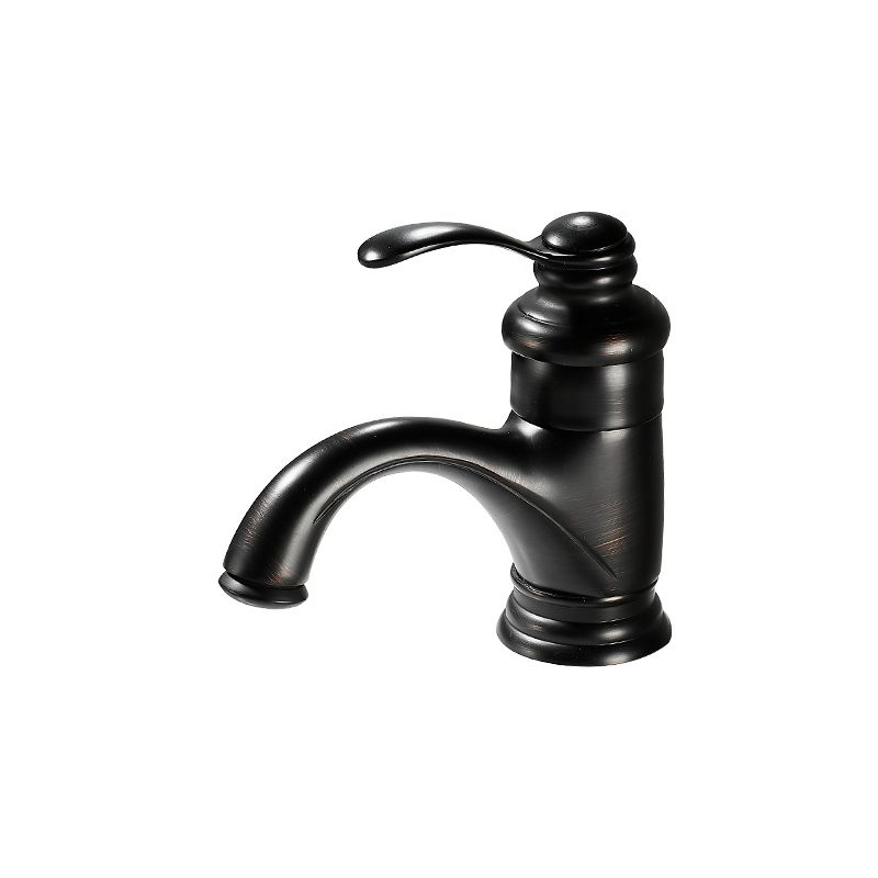 Traditional Wide Spread Bathroom Faucet Lever Handles Lavatory Faucet
