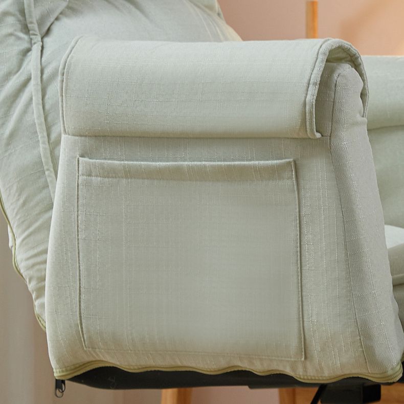 Minimalist Style Upholstered Arm Dining Chairs Solid Back Dining Chairs for Home