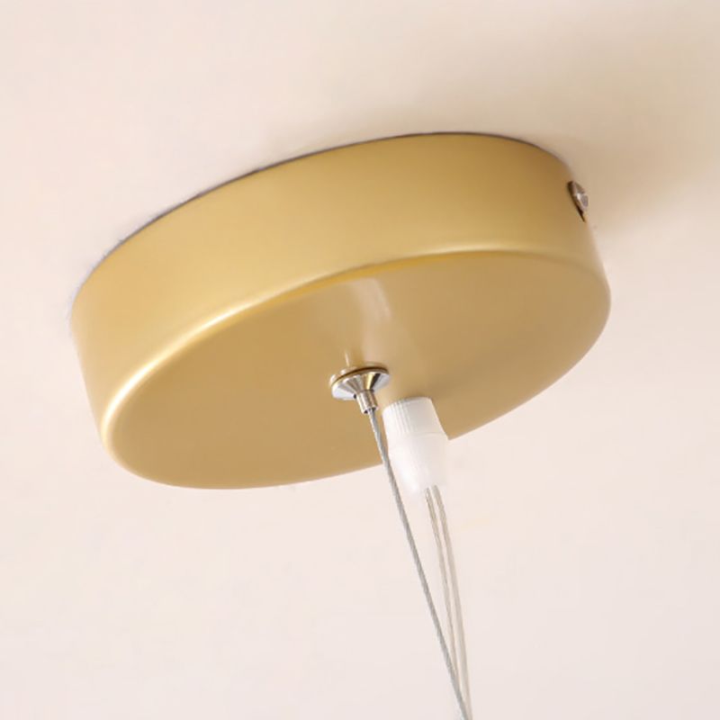 Metal Branch Shape Chandelier Nordic Style Fireflies Hanging Lamp for Restaurant