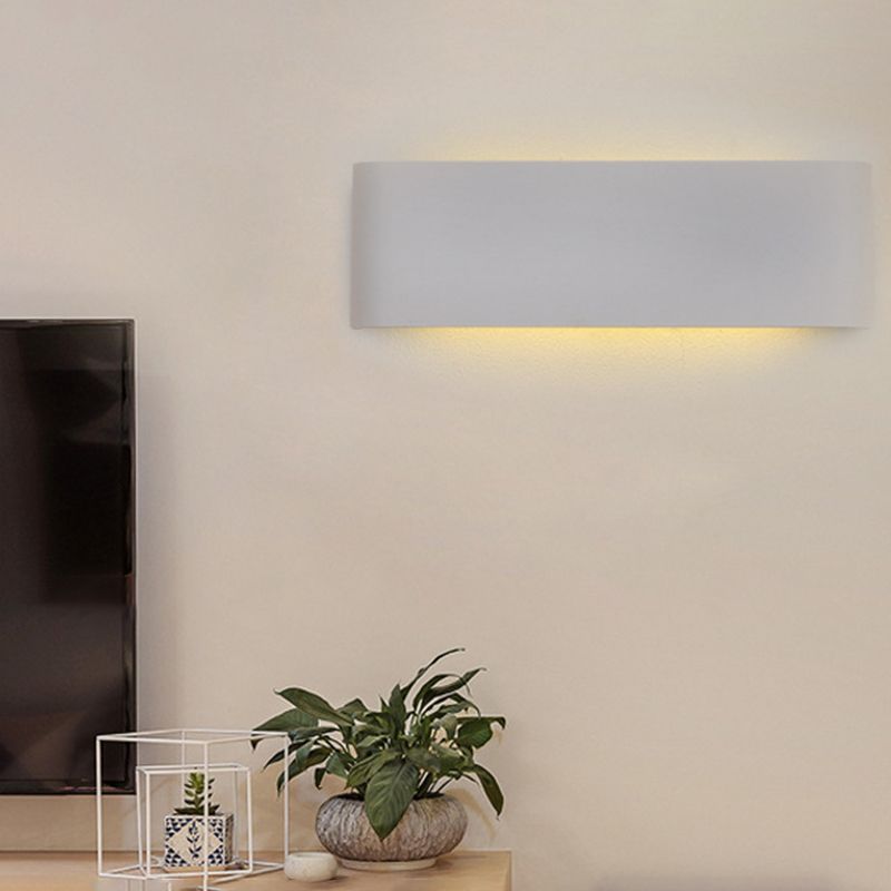 Modern Luxury Simple StyleLine Shade Wall Sconce Metal 1 Light Sconces for Bedroom