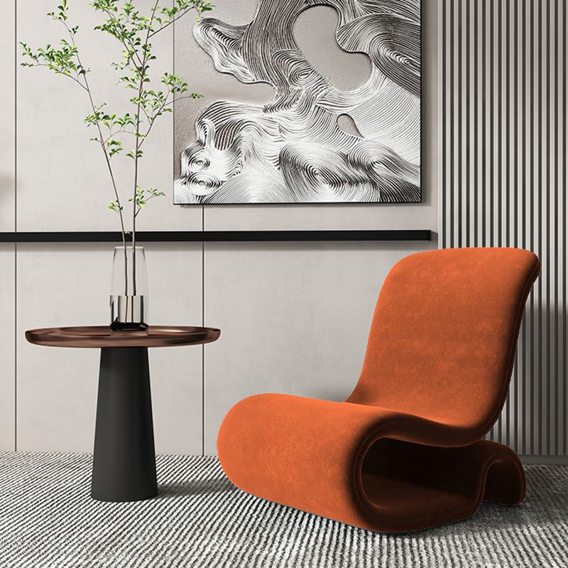 Velvet Chair 25.97" L x30.7"W x39.3"H Armless Chair for Living Room