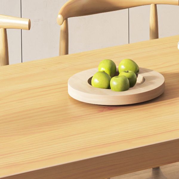 Modern Dining Set 1/2/3/4/5/7 Pcs Solid Wood Dining Table and Chairs