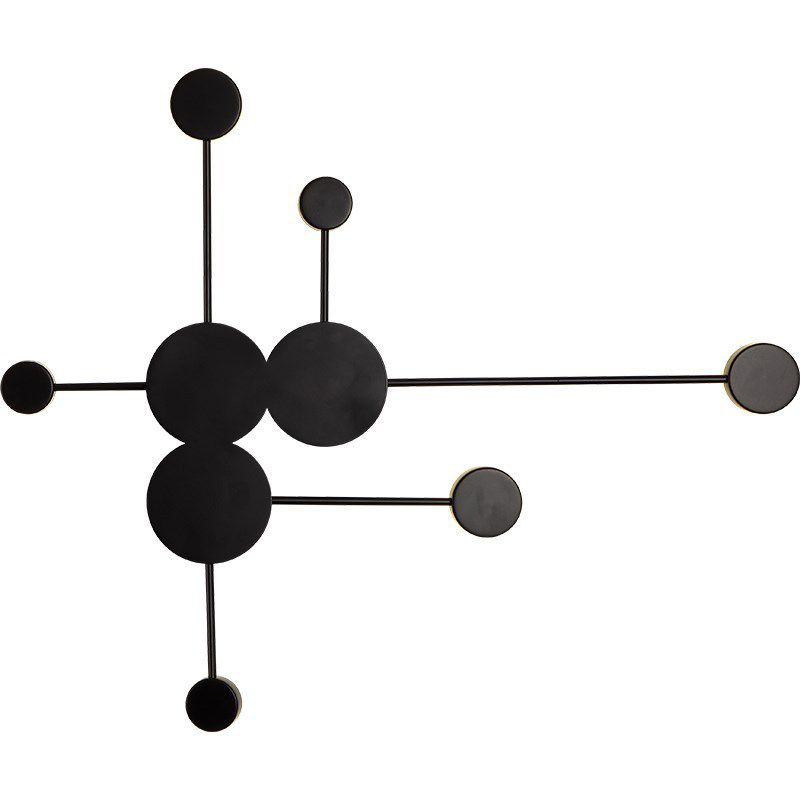 Kreisförmige Wandmontaglampe moderne Einfachheit Acrylwandhalterung für Wohnzimmer