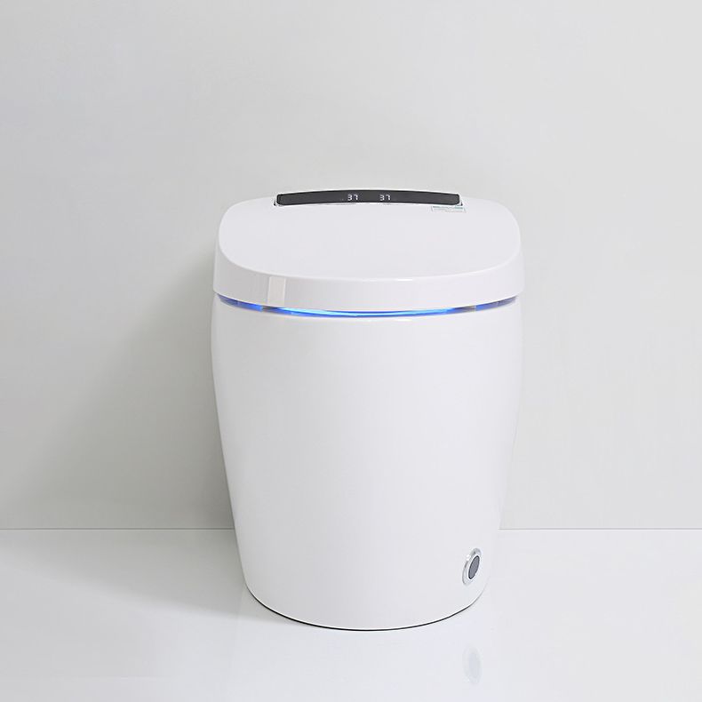 Modern Floor Mount Toilet Bowl Siphon Jet Bidet Toilet with Seat for Bathroom