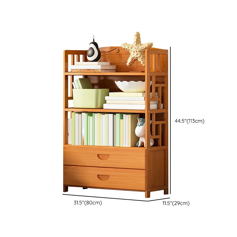 Contemporary 2 - Drawer Accent Chest, Rectangle Lacquered Chest in Natural