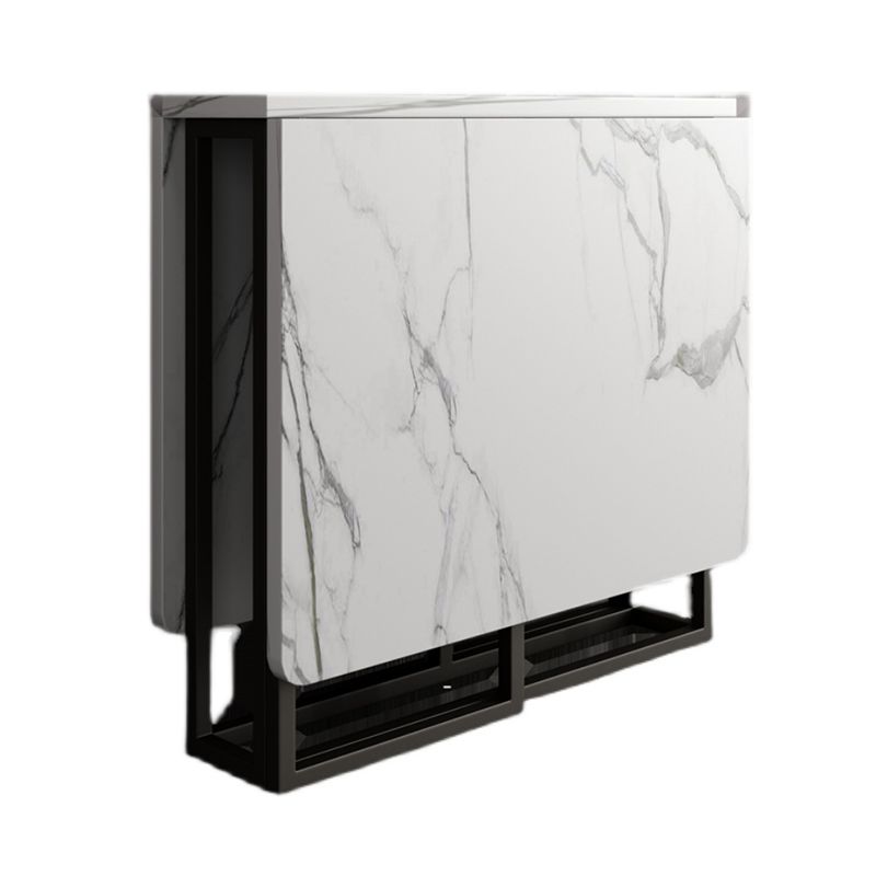 Faux marmeren eettafel Eenvoud Stijl Sledetafel voor eetkamer