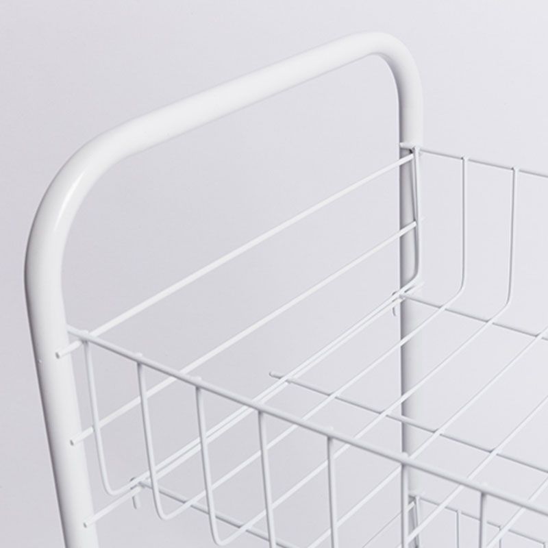 Contemporary Bookshelf Open Back Bookcase for Office with Caster Wheels