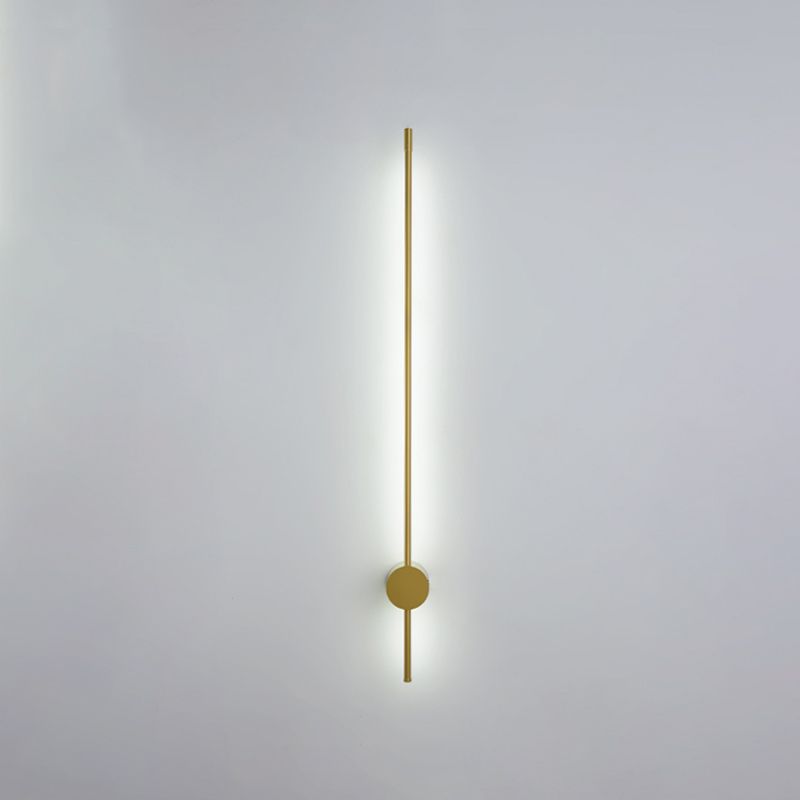 LED Flush Mount Wall Sconce with Acrylic Shade Modern Sconce Light Fixture