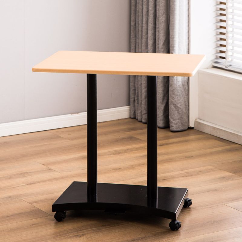 Modern Writing Desk Adjustable Standing Desk with Caster Wheels