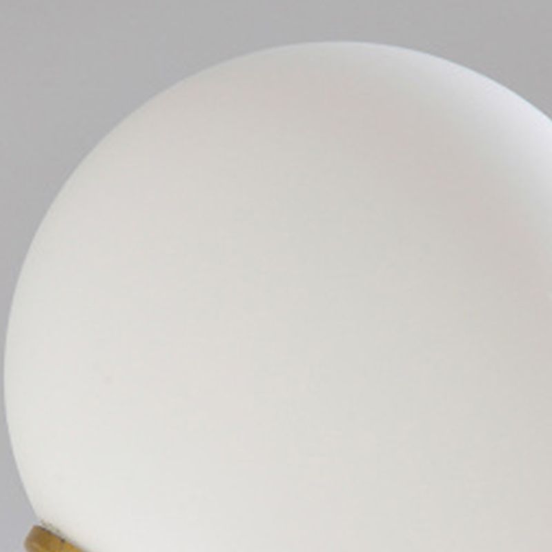 Lustres de lustre simple luminaires d'éclairage de pendentif multi-tête avec teinte en verre pour salle à manger