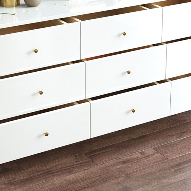 Modern & Contemporary Storage Cabinet Square Chest with Drawer
