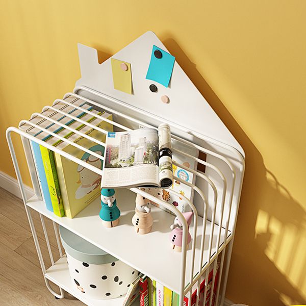 Scandinavian Style Bookshelf Open Back Bookcase for Office and Study Room