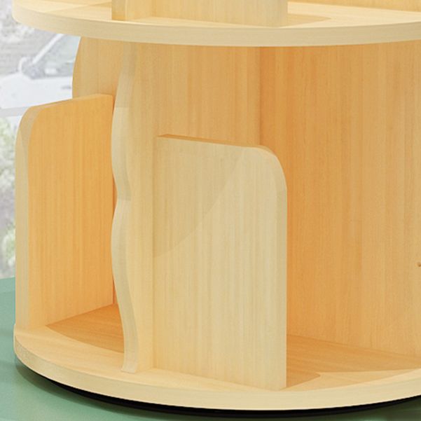 Engineered Wood Shelf Bookcase Contemporary Bookshelf for Office