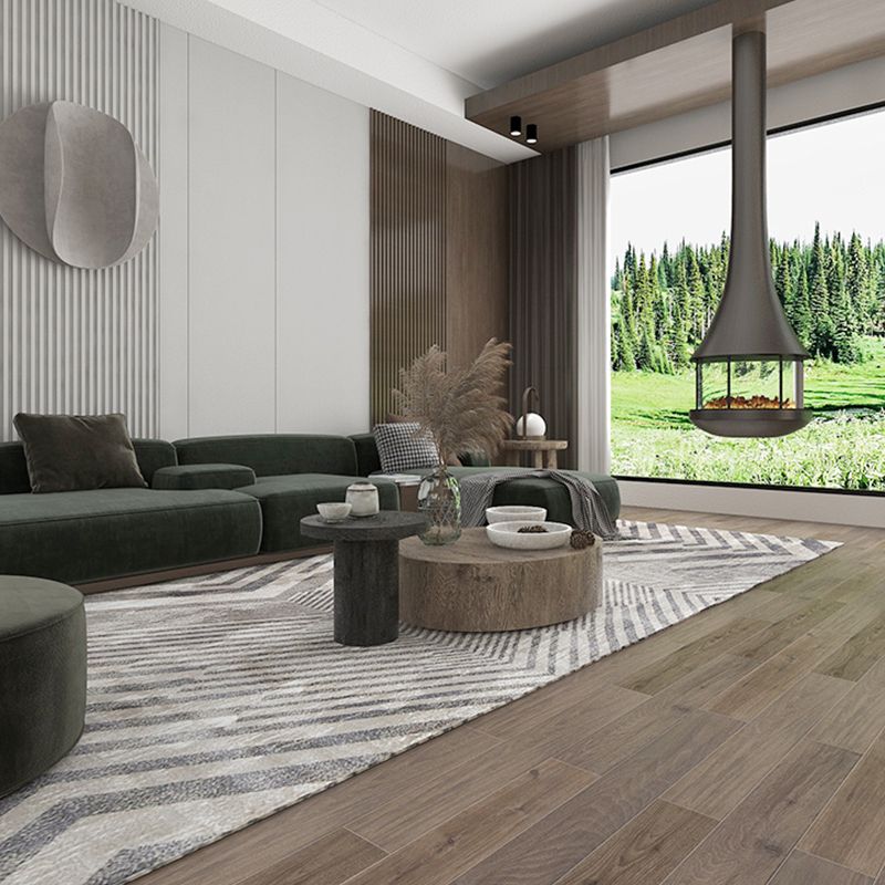 Contemporary Coffee Table Set Wooden Round Coffee Cocktail Table