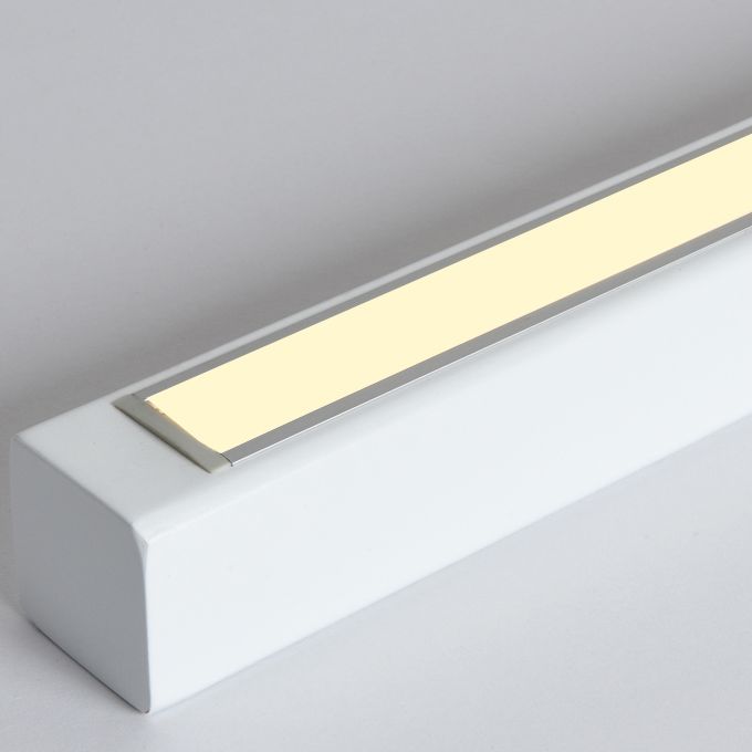 Linear Surface Mounted Lamp Nordic Acrylic Living Room LED Flush Ceiling Light