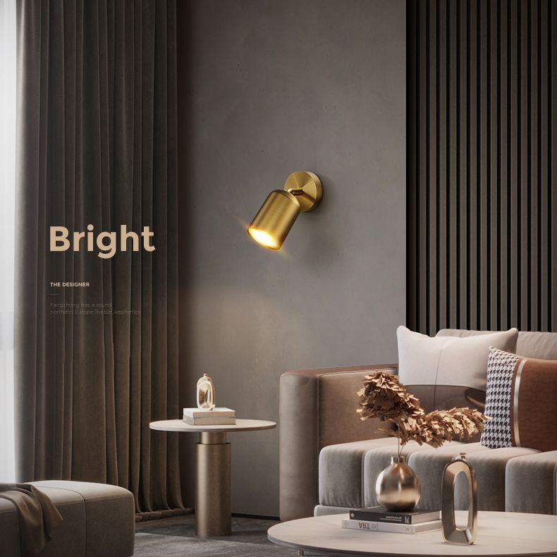 Contemporary Reading Wall Sconce 1-Light Wall Mounted Lighting for Bedroom