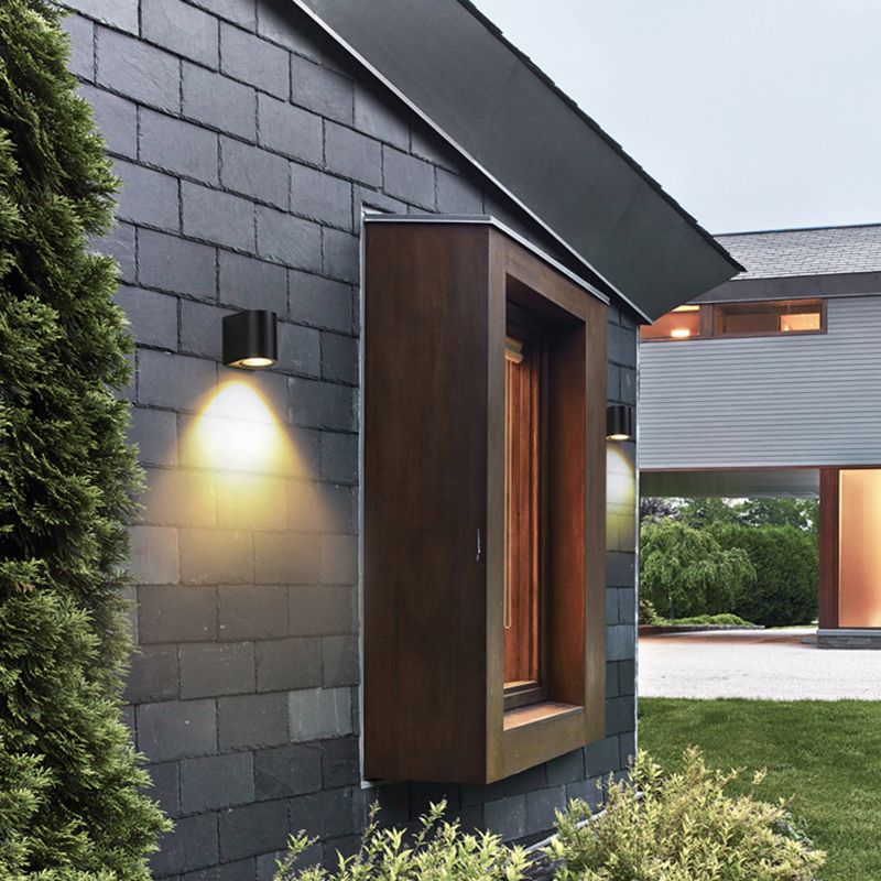 1 Light Geometric Wall Lights Modern Style Metal Wall Lighting Ideas