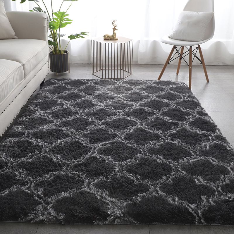 Tapis d'intérieur en polyester à tapis solide en polyester