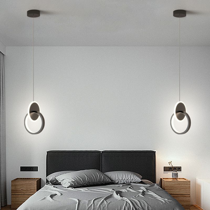 Luminaire pendentif linéaire noir