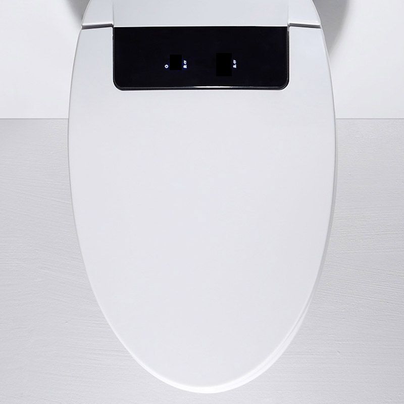 Modern All-In-One Skirted Toilet Bowl Siphon Jet Toilet with Seat for Bathroom