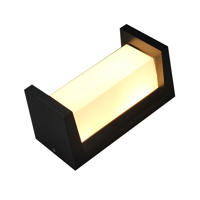 Geometric Wall Lighting Simplicity Metal 1 Light Wall Sconces