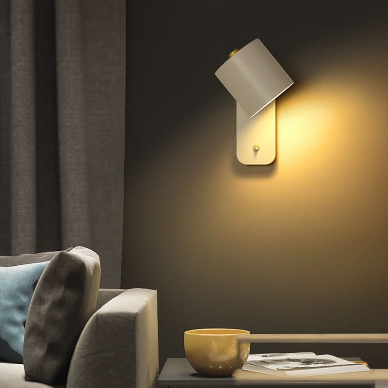 1 Cylindre lumineux SONNE MURS ÉCLAIN