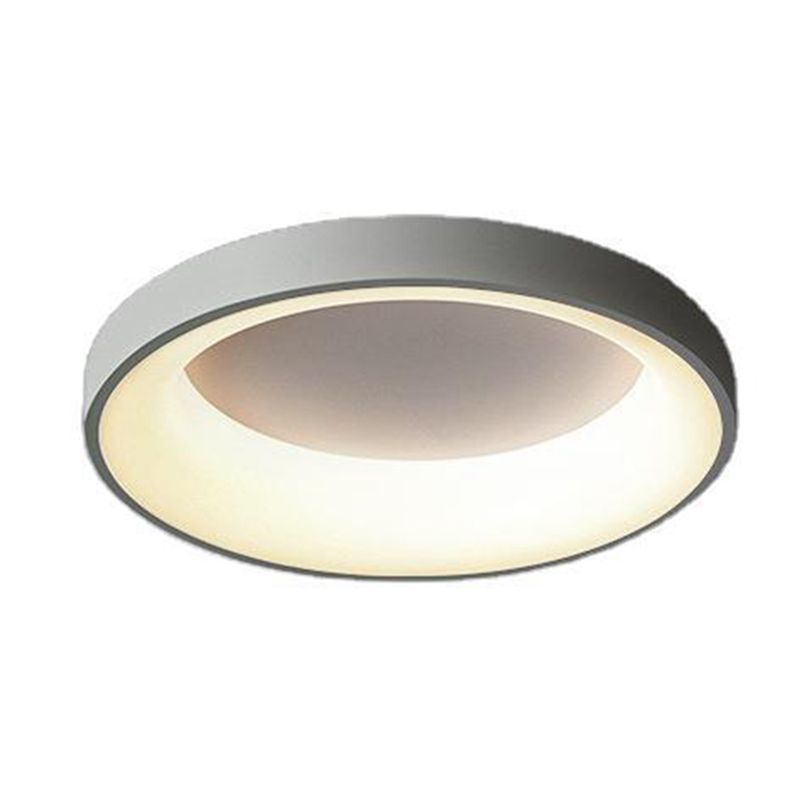 Metal Circular Rubor montura de techo Lámpara Nórdica Estilo Nórdico Iluminación de montaje para dormitorio